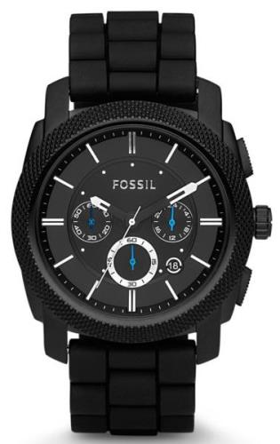 Fossil Herrklocka FS4487 Machine Svart/Plast Ø45 mm