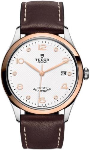 Tudor 1926 M91551-0012 Vit/Läder Ø39 mm