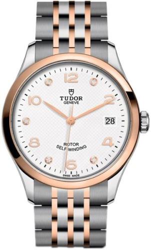 Tudor 1926 M91451-0011 Vit/Roséguldstonat stål Ø36 mm