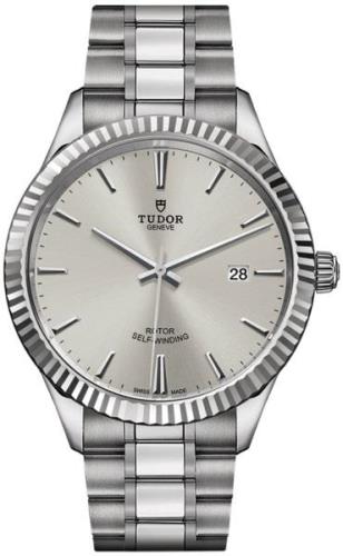 Tudor Herrklocka M12710-0001 Style Silverfärgad/Stål Ø41 mm