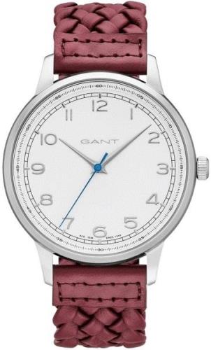 Gant Herrklocka GT025005 Vit/Läder Ø42 mm