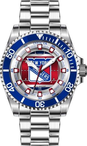 Invicta Damklocka 42211 NHL Röd/Stål Ø38 mm