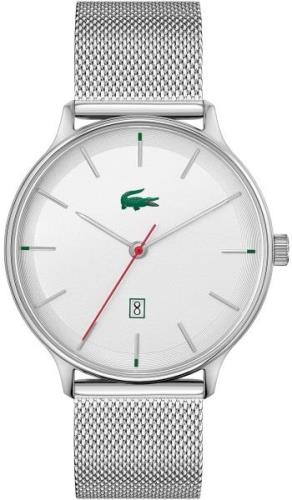 Lacoste Herrklocka 2011201 Club Silverfärgad/Stål Ø42 mm