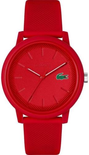 Lacoste 12.12 Herrklocka 2011173 Röd/Plast Ø42 mm