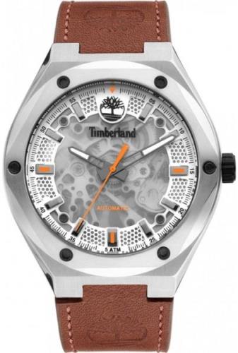 Timberland Herrklocka TDWGE2101202 Alburgh Silverfärgad/Läder Ø45