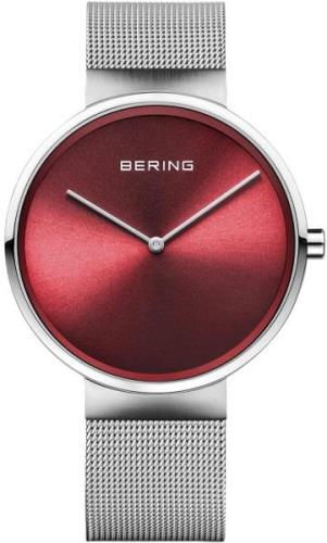 Bering 14539-003 Classic Röd/Stål Ø39 mm