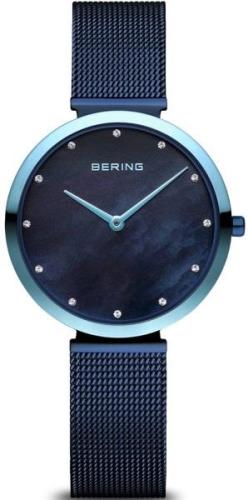 Bering Damklocka 18132-398 Classic Blå/Stål Ø32 mm