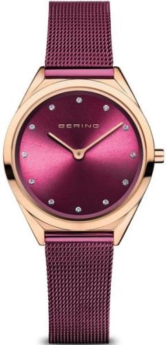 Bering Damklocka 17031-969 Ultra Slim Lila/Stål Ø31 mm