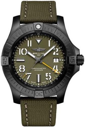 Breitling Herrklocka V323952A1L1X1 Avenger Automatic Gmt 45