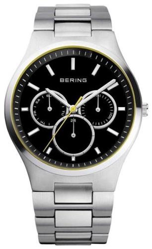 Bering Herrklocka 13841-702 Classic Svart/Stål Ø41 mm