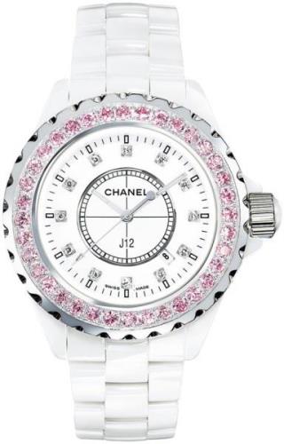 Chanel Damklocka H2010 J12 Vit/Keramik Ø33 mm