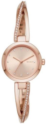 DKNY Damklocka NY2831 Crosswalk Roséguldstonad/Roséguldstonat stål