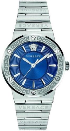 Versace Herrklocka VEVH00520 Greca Blå/Stål Ø38 mm