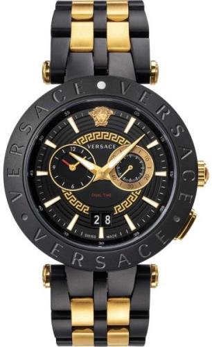 Versace Herrklocka VEBV00619 V Race Svart/Stål Ø46 mm