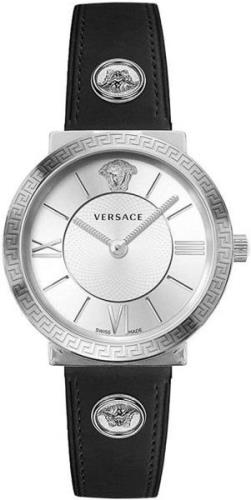 Versace Damklocka VEVE00119 Glamour Vit/Stål Ø38 mm