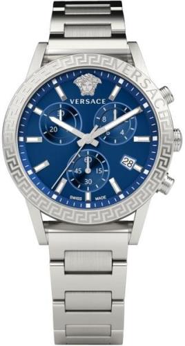 Versace Damklocka VEKB00522 Sport Tech Blå/Stål Ø40 mm