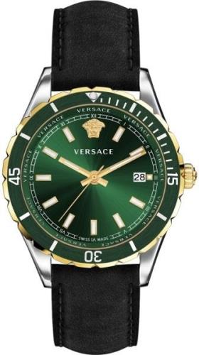 Versace Herrklocka VE3A00320 Hellenyium Grön/Läder Ø41 mm