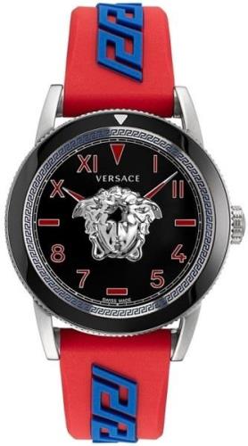 Versace Herrklocka VE2V00622 V Palazzo Svart/Plast Ø43 mm