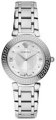 Versace Damklocka VE1601018 Daphnis Silverfärgad/Stål Ø35 mm