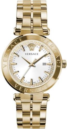 Versace Herrklocka VE2F00521 Aion Silverfärgad/Gulguldtonat stål