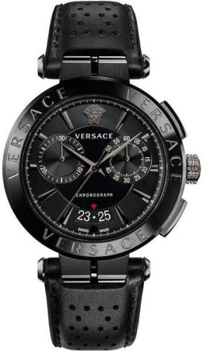 Versace Herrklocka VE1D01420 Aion Svart/Läder Ø45 mm