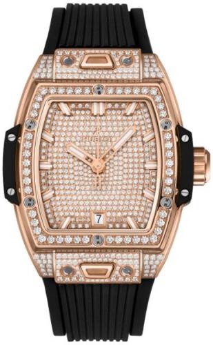 Hublot 662.OX.9000.RX.1604 Big Bang 39mm Roséguldstonad/Gummi