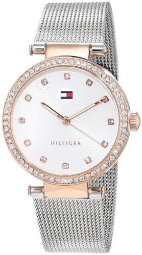 Tommy Hilfiger Damklocka 1781863 Lynn Vit/Stål Ø32 mm