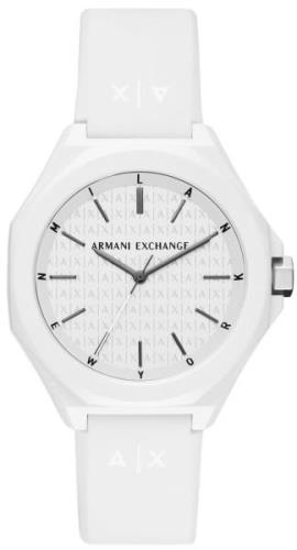 Armani Exchange Herrklocka AX4602 Andrea Vit/Gummi Ø40 mm