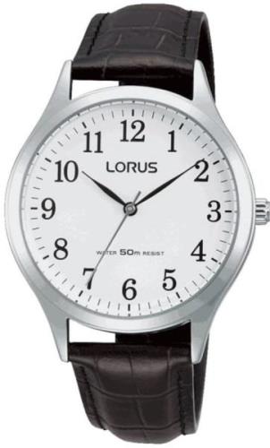 Lorus Herrklocka RRS07VX5 Vit/Läder Ø37 mm