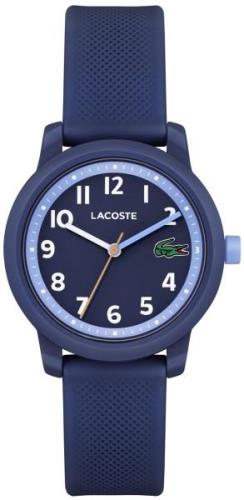 Lacoste 12.12 Damklocka 2030043 Blå/Gummi Ø33 mm