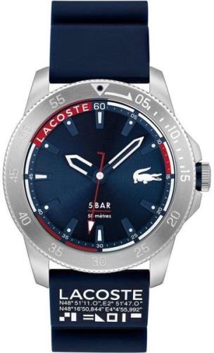 Lacoste Herrklocka 2011202 Regatta Blå/Gummi Ø46 mm