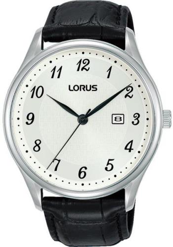 Lorus Herrklocka RH913PX9 Classic Silverfärgad/Läder Ø42 mm