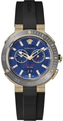 Versace Herrklocka VECN00119 V Extreme Pro Blå/Plast Ø46 mm