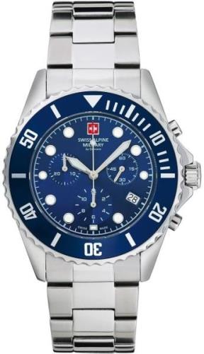 Swiss Alpine Military Herrklocka 7053.9135 Master Diver Chrono