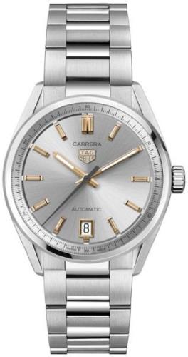 TAG Heuer Damklocka WBN2310.BA0001 Carrera Silverfärgad/Stål Ø36 mm