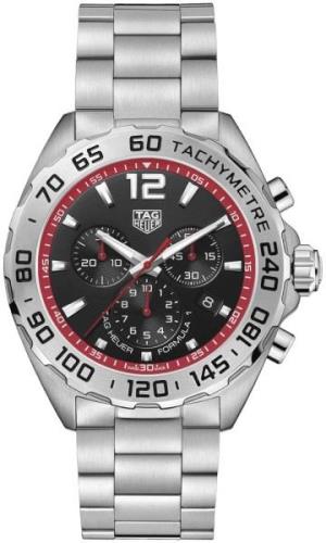 TAG Heuer Herrklocka CAZ101Y.BA0842 Formula 1 Svart/Stål Ø43 mm