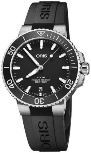 Oris Herrklocka 01 733 7732 4124-07 4 21 64FC Diving Svart/Gummi