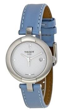 Tissot Damklocka T084.210.16.017.02 T-Trend Vit/Läder Ø28 mm