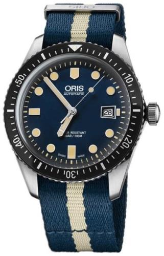 Oris Herrklocka 01 733 7720 4055-07 5 21 29FC Diving Blå/Stål Ø42