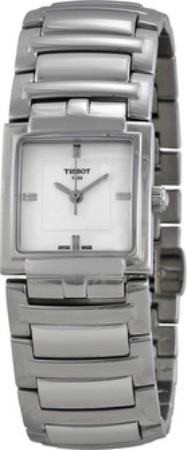 Tissot Damklocka T051.310.11.031.00 T-Evocation Vit/Stål Ø24 mm