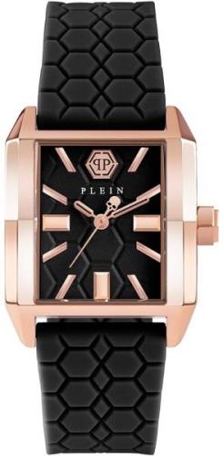 Philipp Plein Damklocka PWMAA0222 Offshore Svart/Gummi Ø30 mm