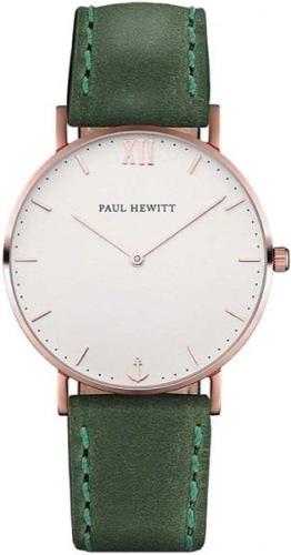 Paul Hewitt Damklocka PH-6455181K Sailor Line Silverfärgad/Läder