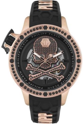 Philipp Plein Herrklocka PWUAA0323 Hyper Sport Svart/Gummi Ø46 mm