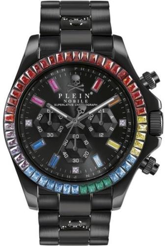 Philipp Plein Herrklocka PWCAA0721 Nobile Wonder Svart/Stål Ø43 mm