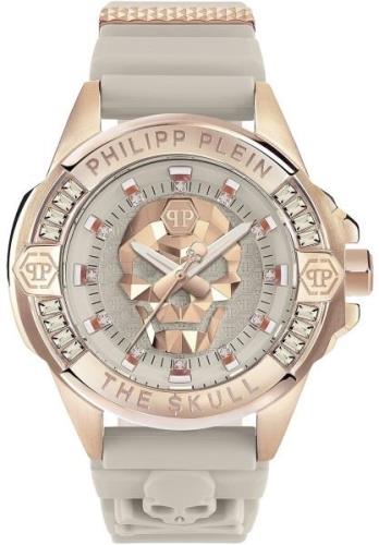 Philipp Plein Damklocka PWNAA1323 High-Conic Antikvit/Gummi Ø41 mm