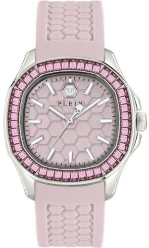 Philipp Plein Damklocka PWTAA0123 Spectre Rosa/Gummi Ø38 mm