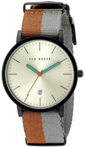 Ted Baker Herrklocka 10026448 Graham Guldtonad/Gummi Ø41 mm