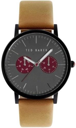 Ted Baker Herrklocka 10024783 Brit Grå/Läder Ø41 mm