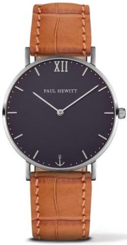 Paul Hewitt Damklocka PHSASSTB16M Classic Svart/Läder Ø39 mm