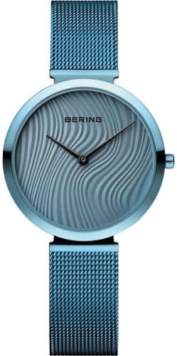 Bering Damklocka 18132-Charity2 Classic Blå/Stål Ø32 mm